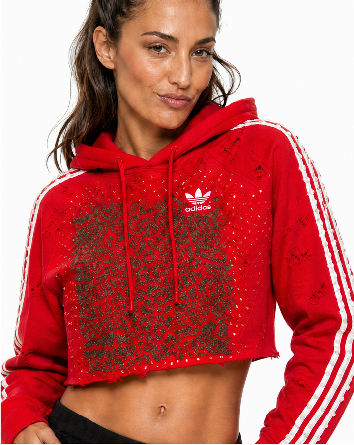 Hoodie Adidas Leo Red Luxury