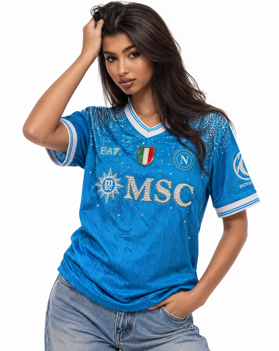 Jersey EA7 Napoli Swarovski
