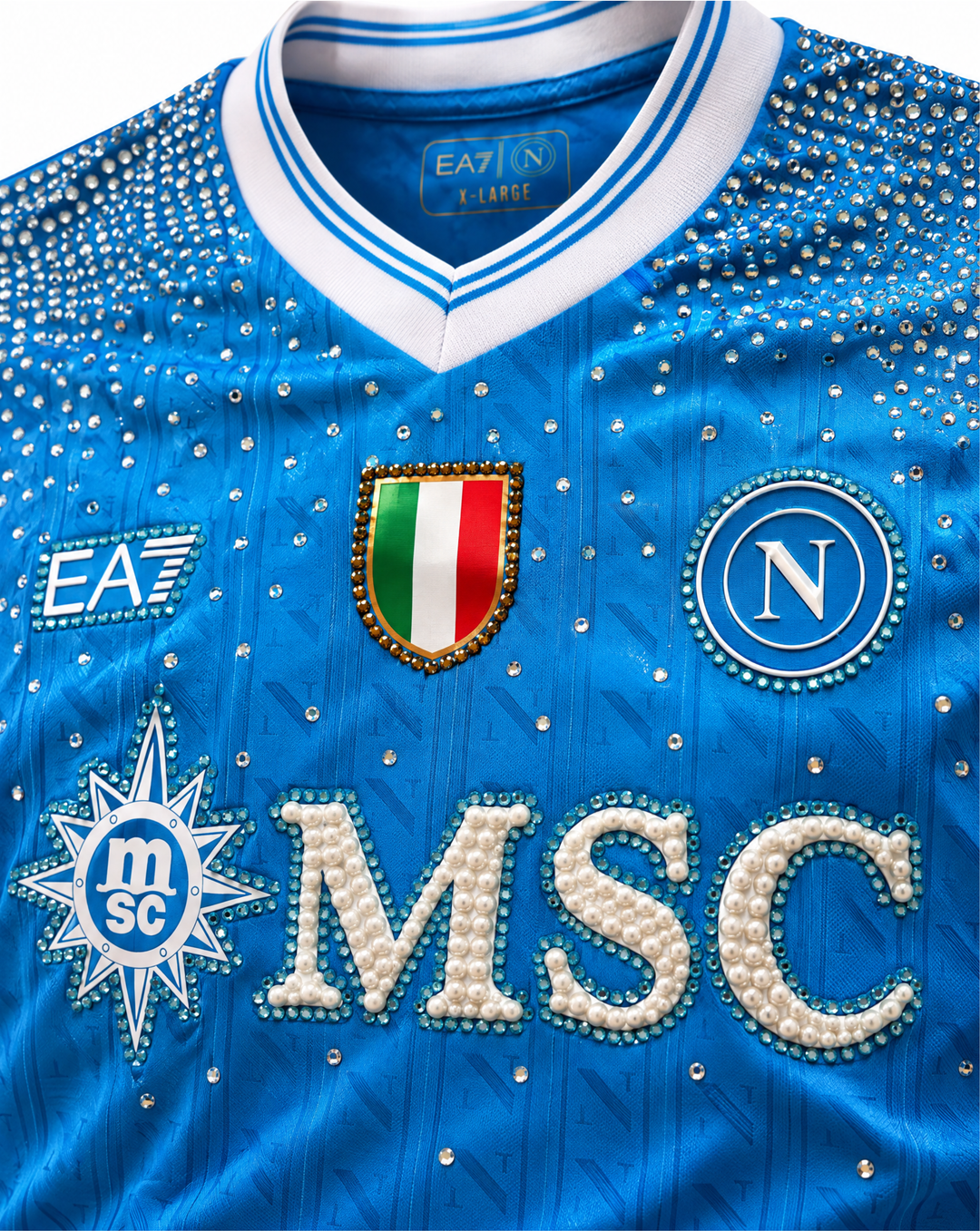 Jersey EA7 Napoli Swarovski