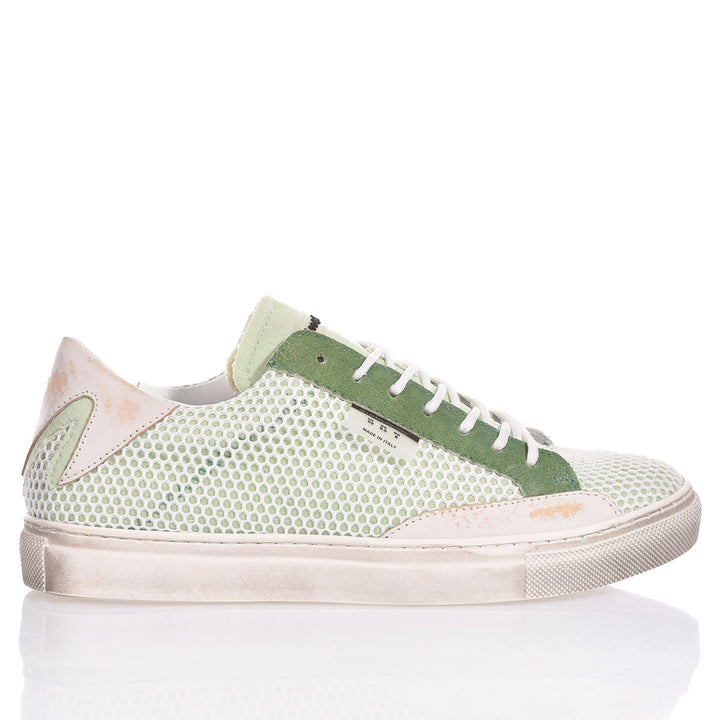 Mimanera Garage Grid Pistachio Denim