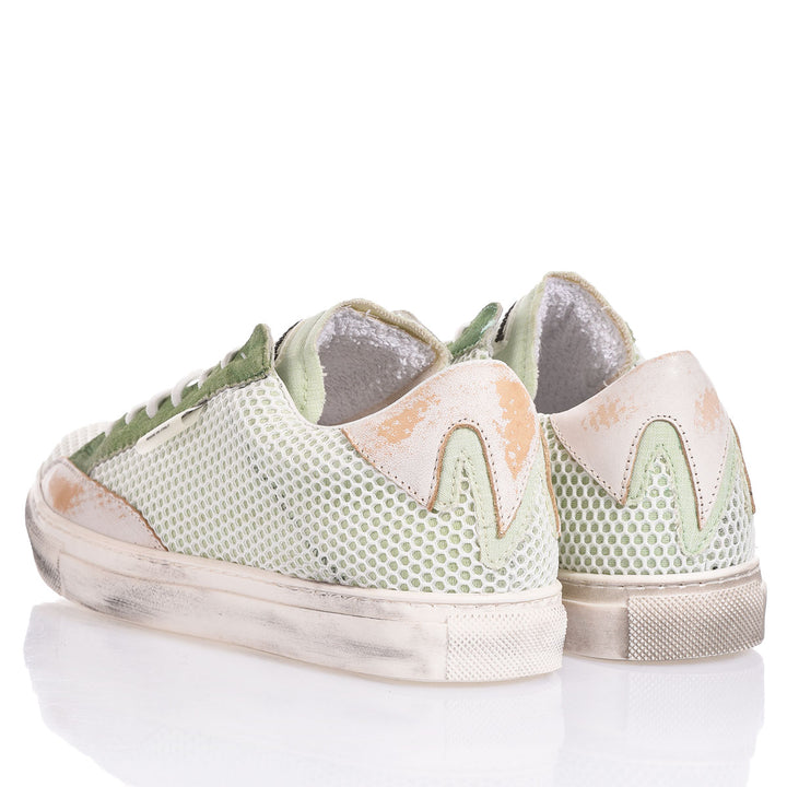 Mimanera Garage Grid Pistachio Denim