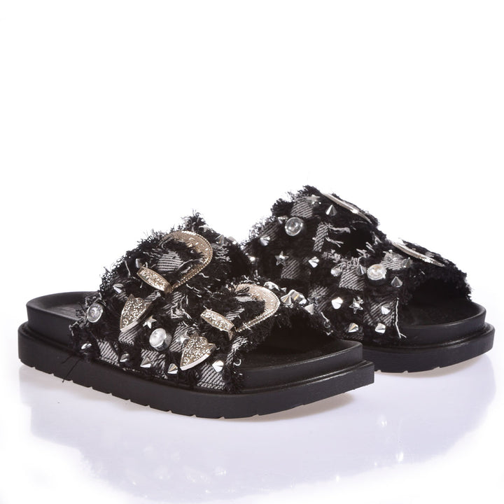 Mimanera Copacabana Check Black