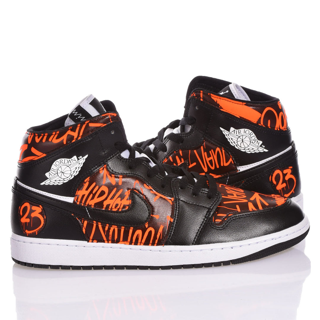 Nike Air Jordan 1 Black Hip Hop