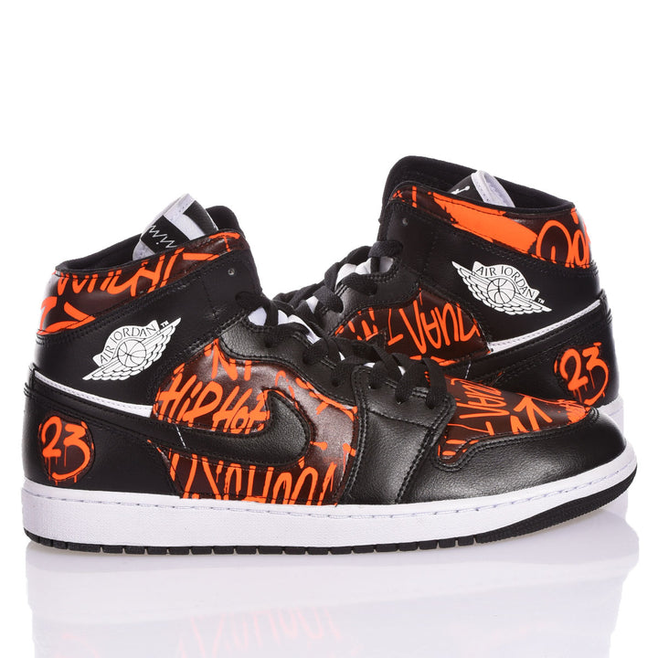 Nike Air Jordan 1 Black Hip Hop