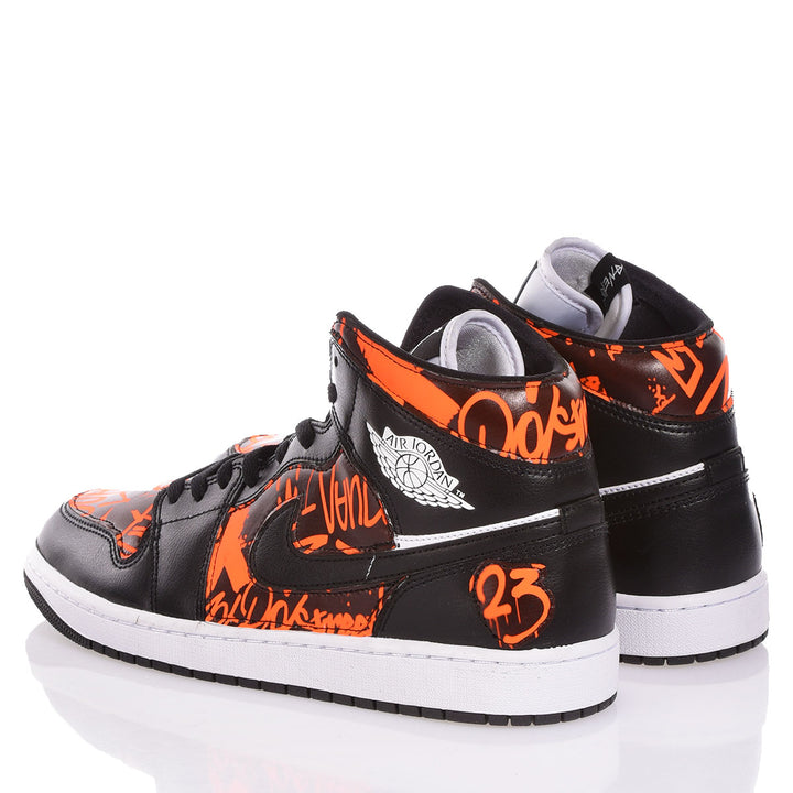 Nike Air Jordan 1 Black Hip Hop