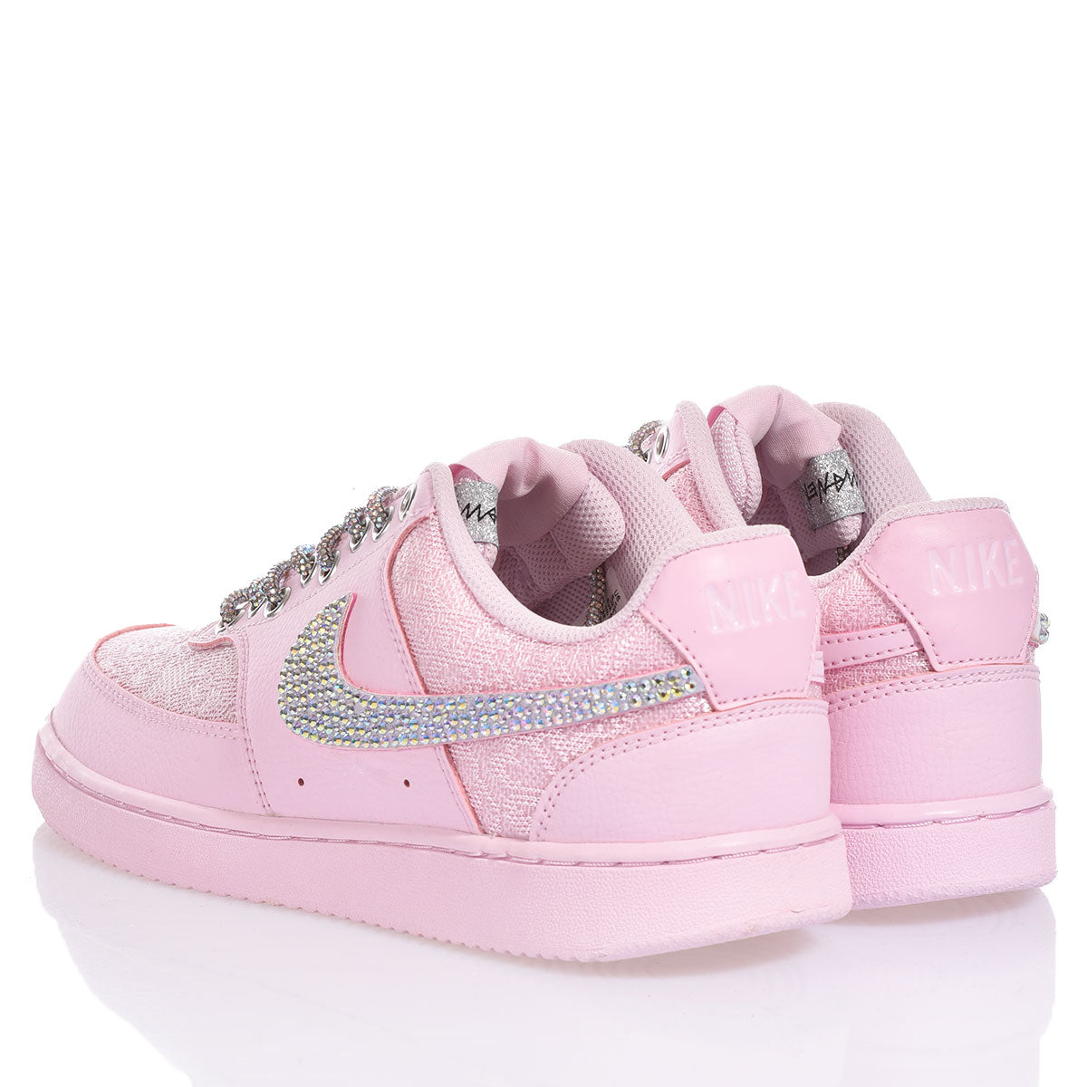 Nike Pink Foam Swarovski: Customize Your Shoes