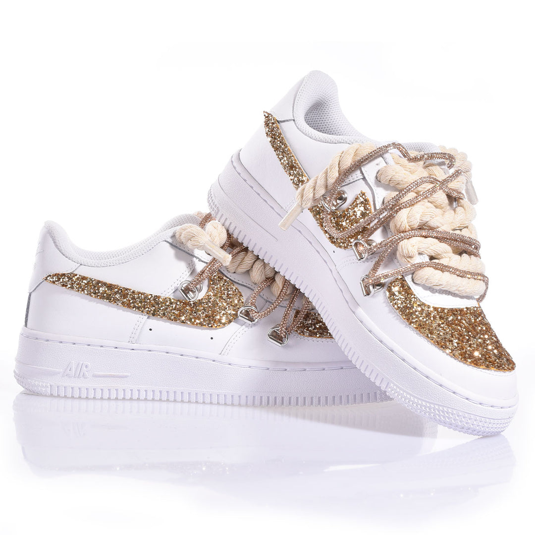 Nike Air Force 1 Double Gold