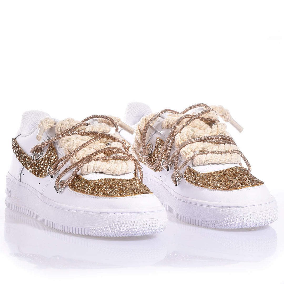 Nike Air Force 1 Double Gold