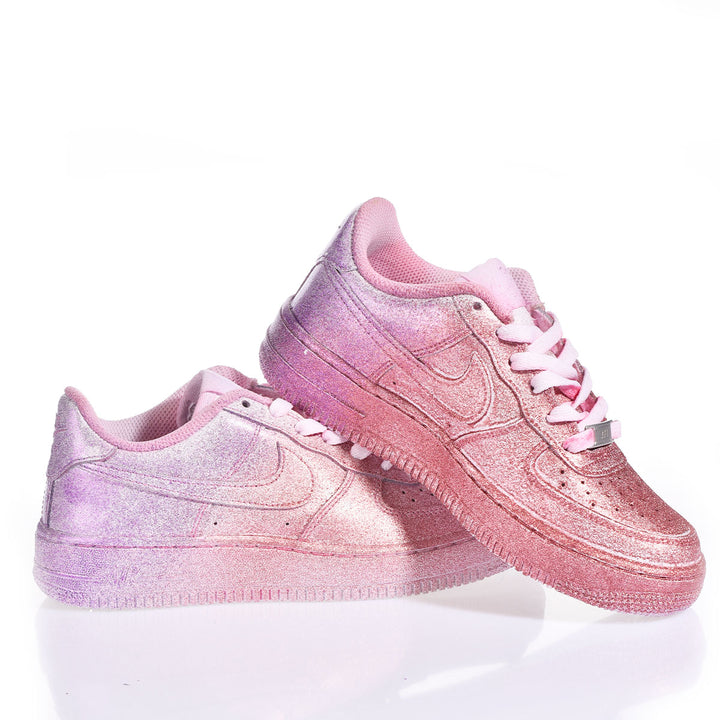 Nike Air Force 1 Glitter Lavander