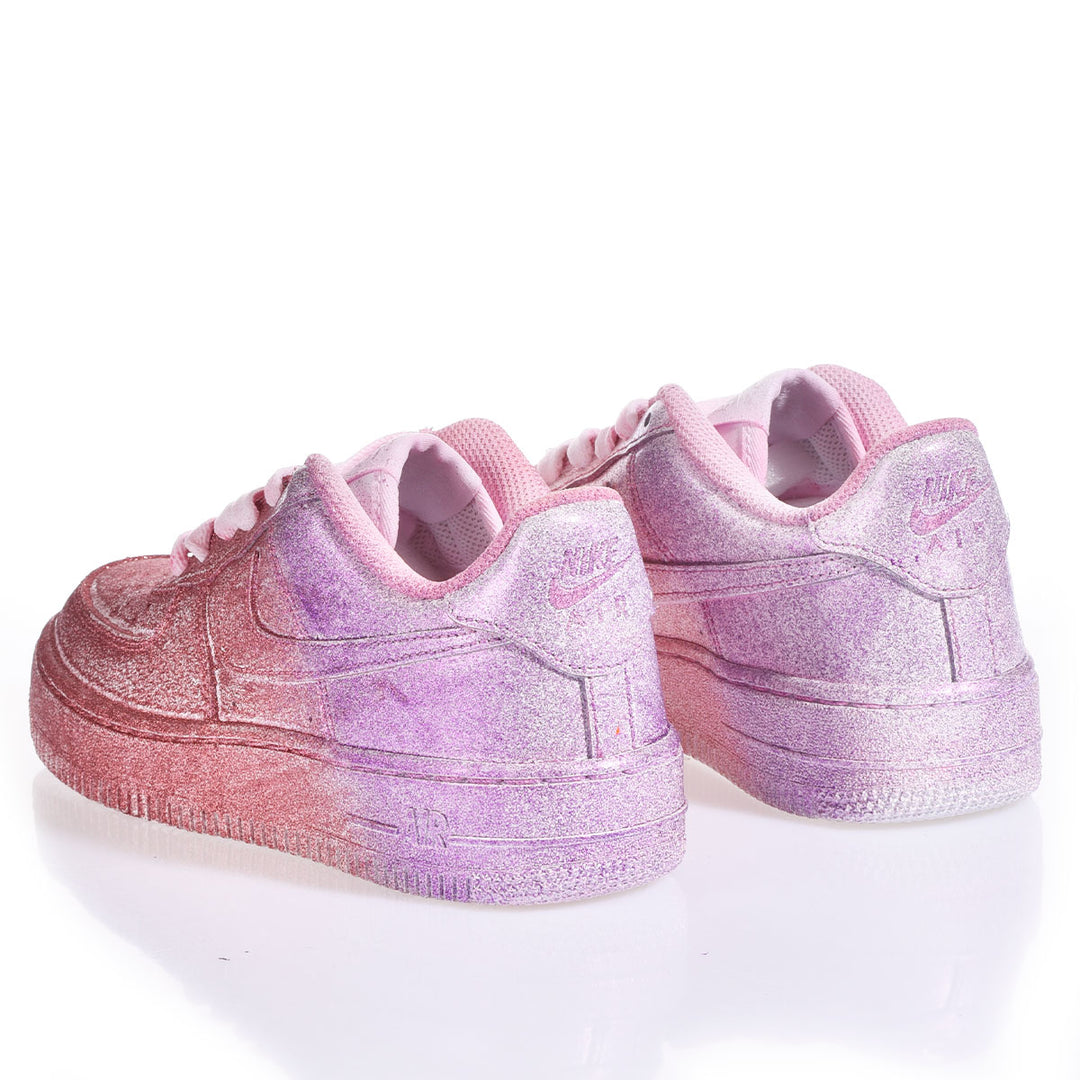 Nike Air Force 1 Glitter Lavander