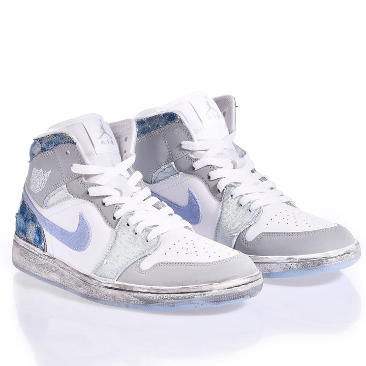 Nike Air Jordan 1 Denim Check