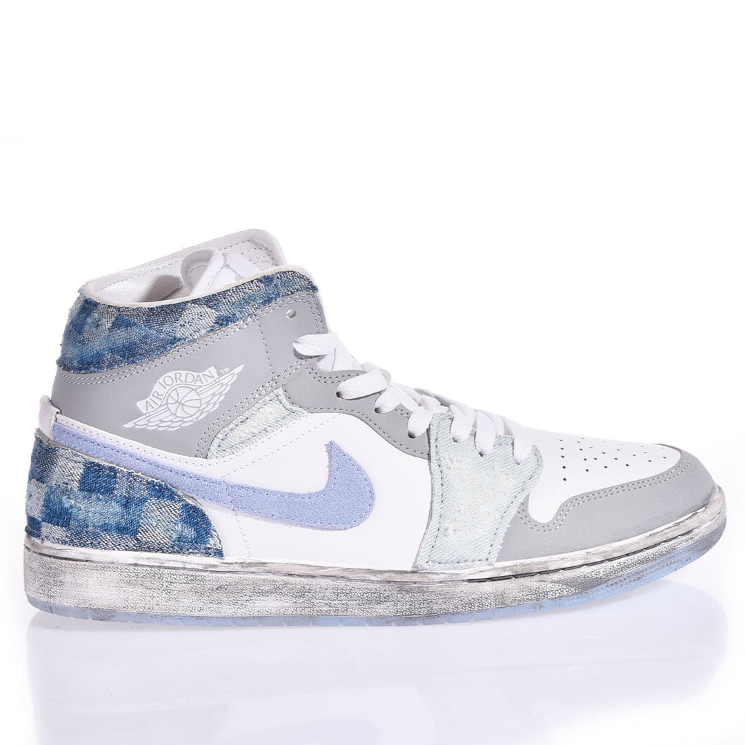 Nike Air Jordan 1 Denim Check