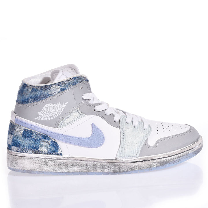 Nike Air Jordan 1 Denim Check