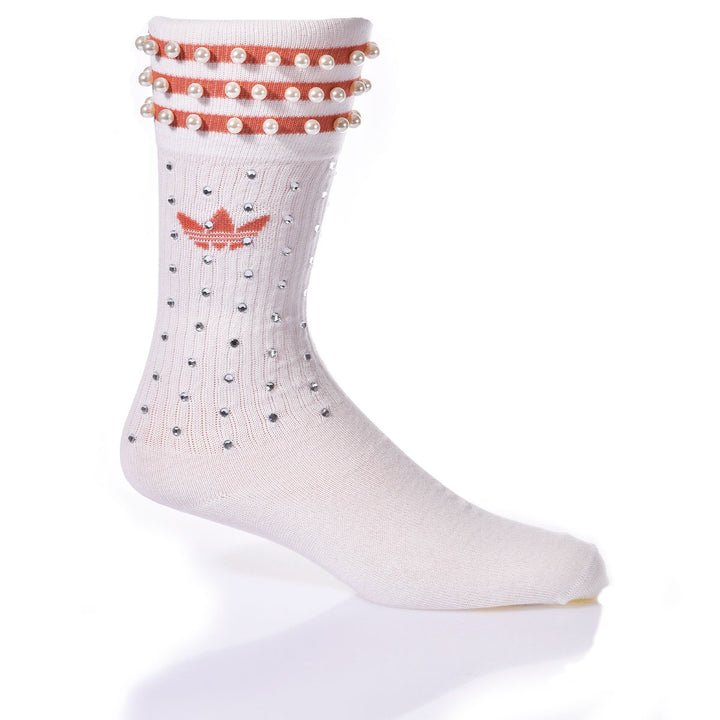 Adidas Socks Perly White Rose
