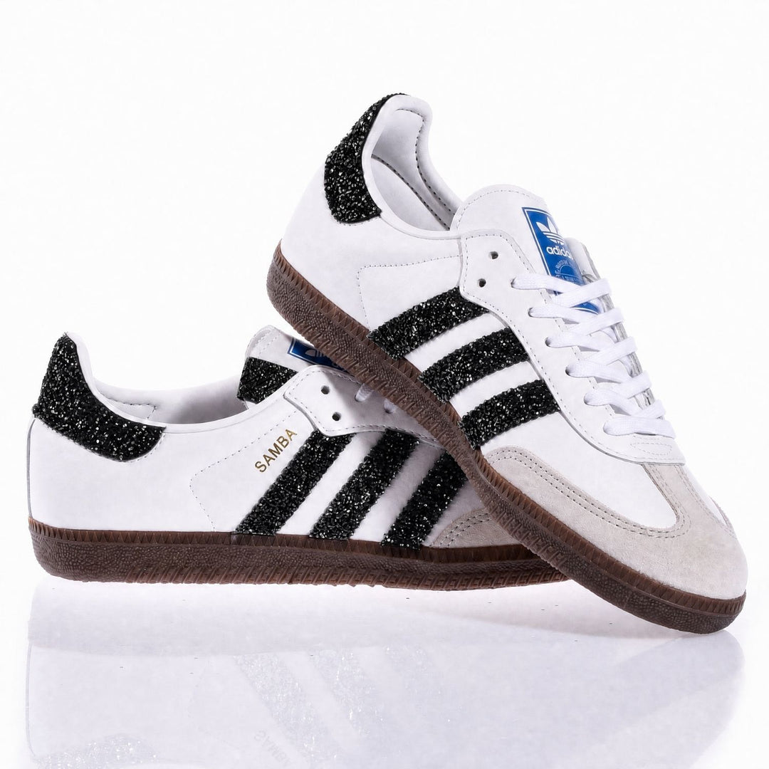 Adidas Samba Glitter Black