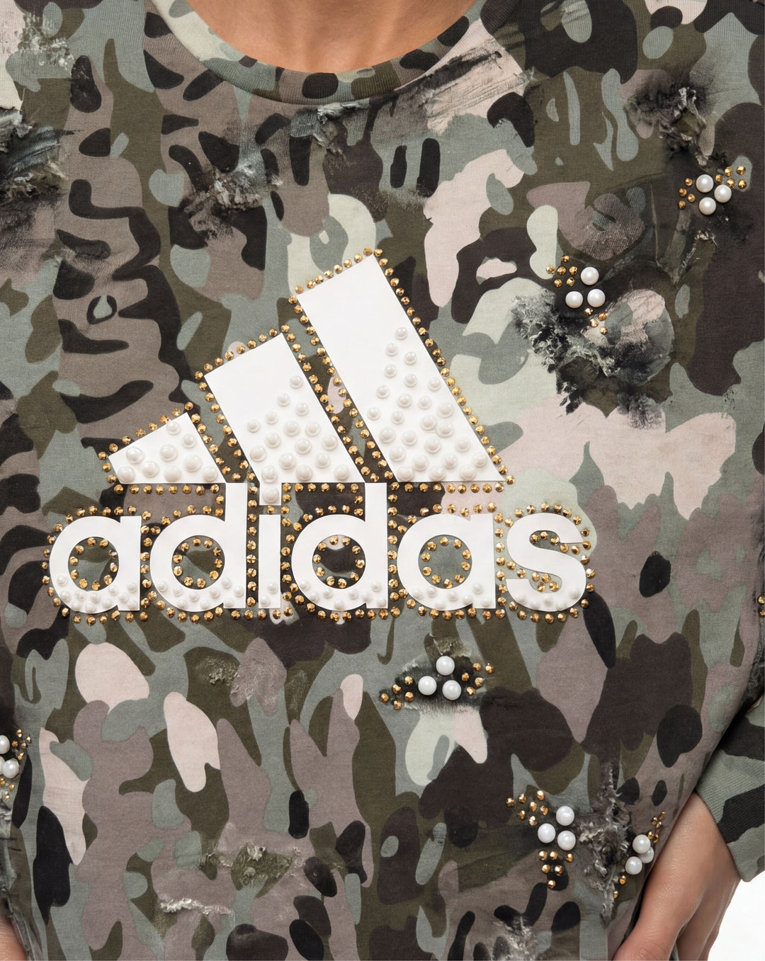 Sweatshirt Adidas Camo Gold