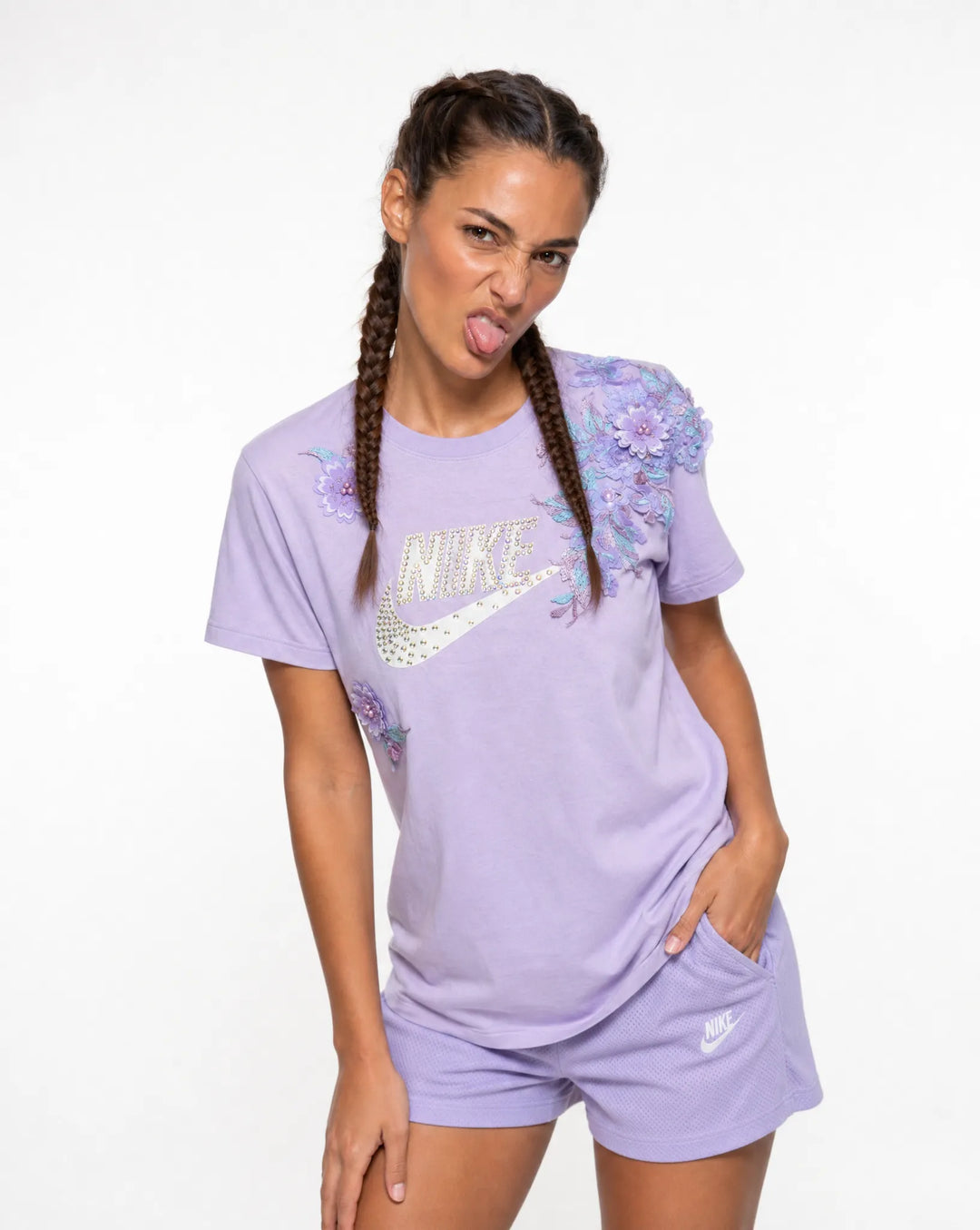 Nike T-Shirt Glamour Lilac