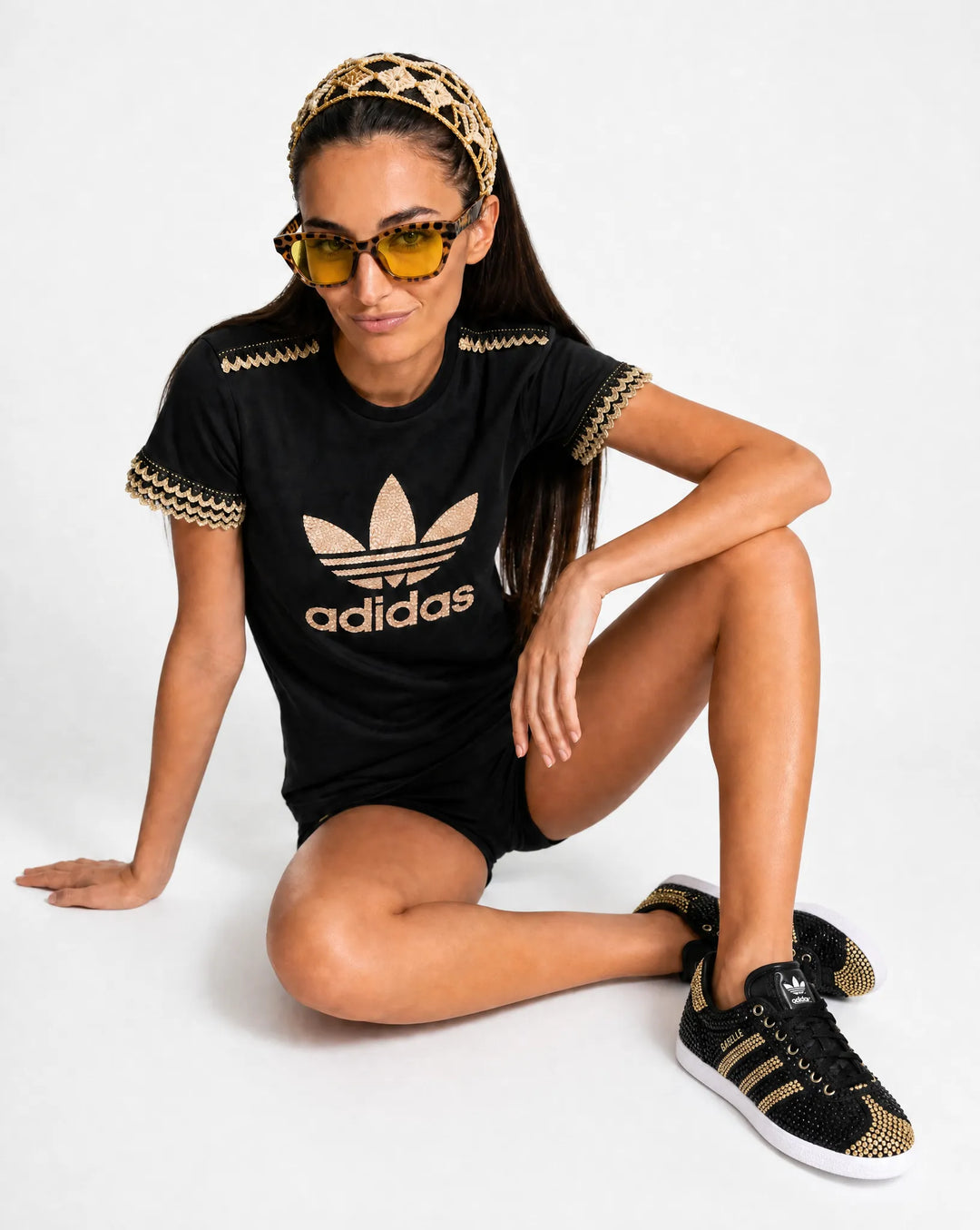 T-shirt Adidas Shine Gold