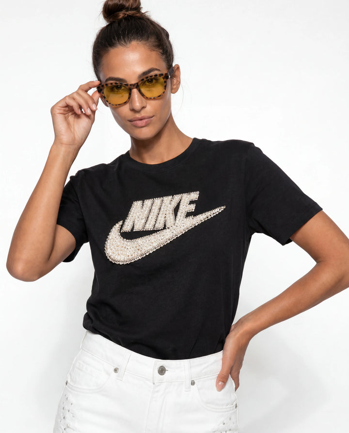 T-Shirt Nike Logo Black