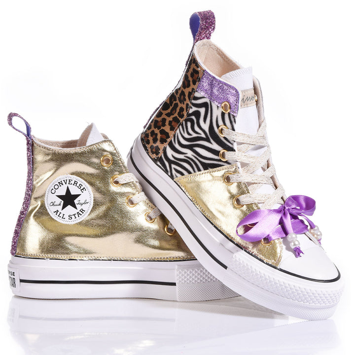 Converse Platform Gold Animalier