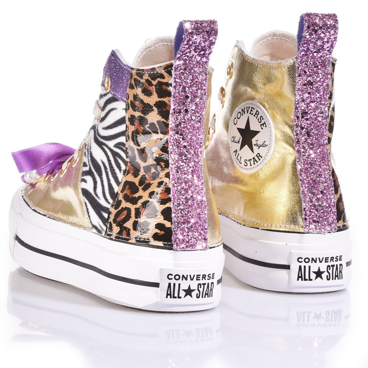 Converse Platform Gold Animalier