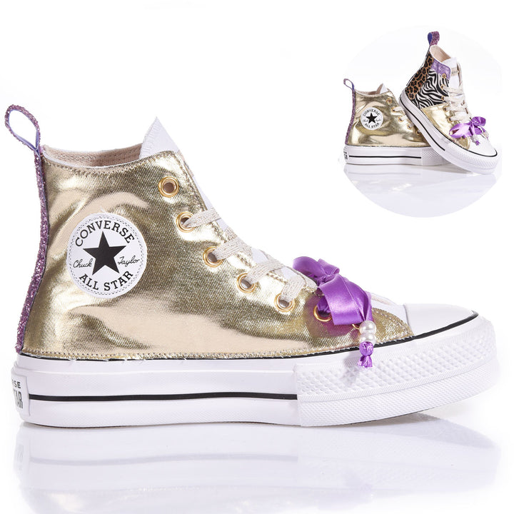 Converse Platform Gold Animalier