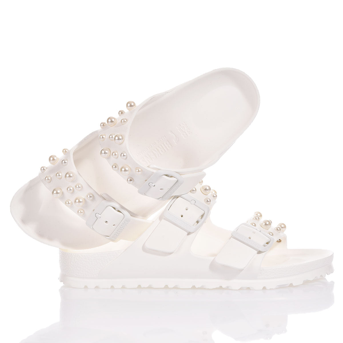 Birkenstock Arizona White Pearls: Customize Your Shoes