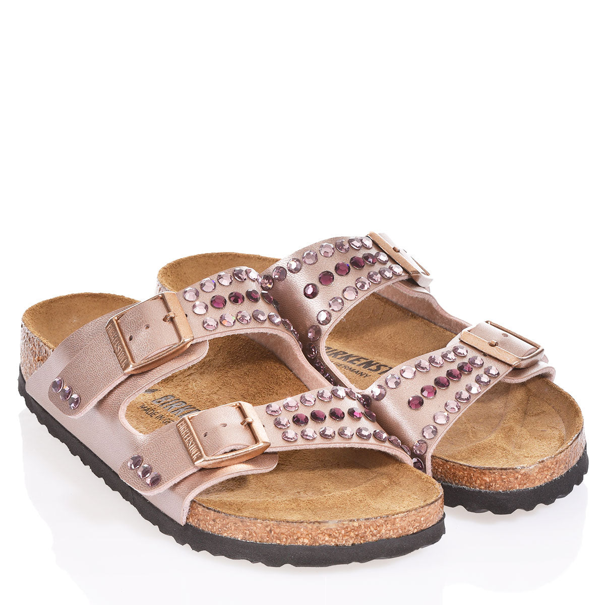 Birkenstock Papillio Birkenstock Rosa Con Borchie