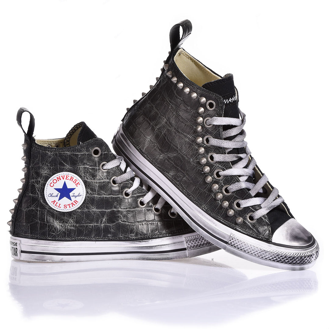 Converse Black Crocodile