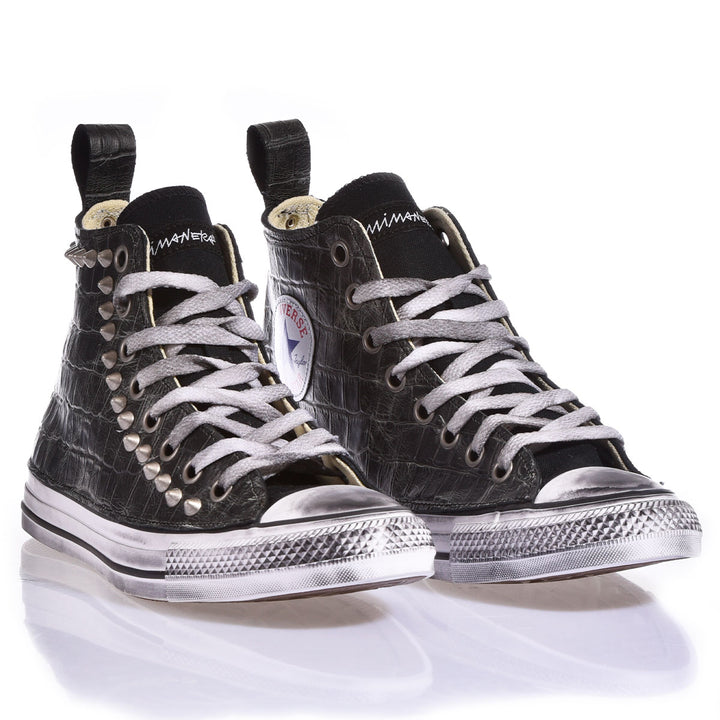 Converse Black Crocodile