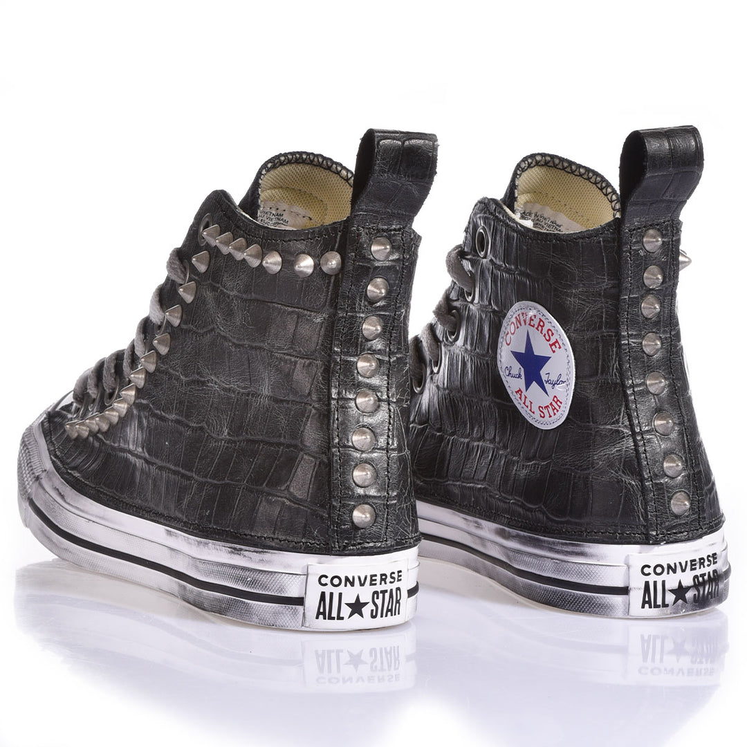 Converse Black Crocodile
