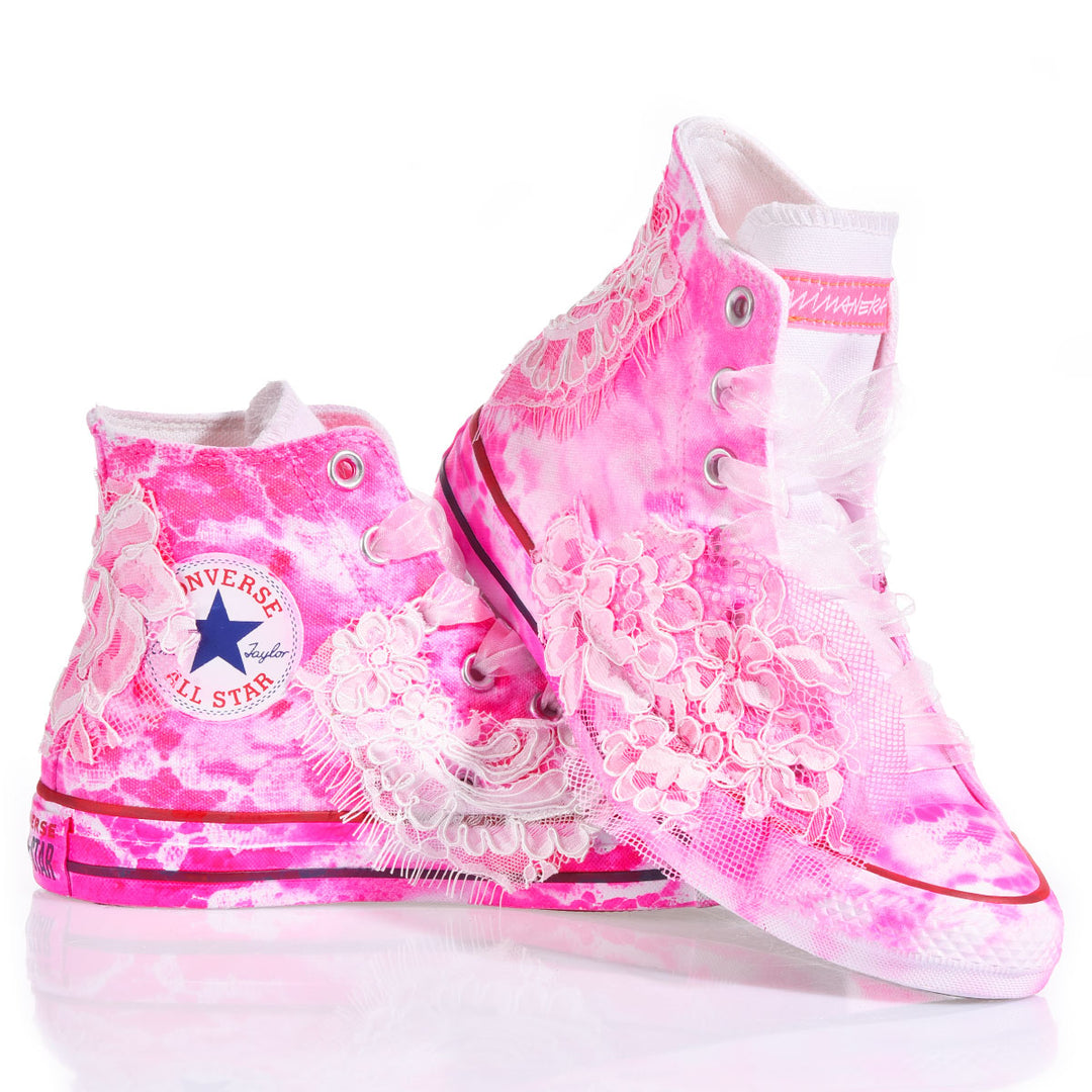 Converse Lace Pink Mode