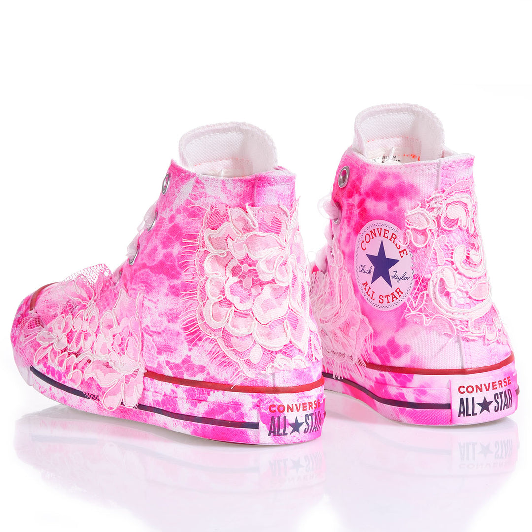 Converse Lace Pink Mode