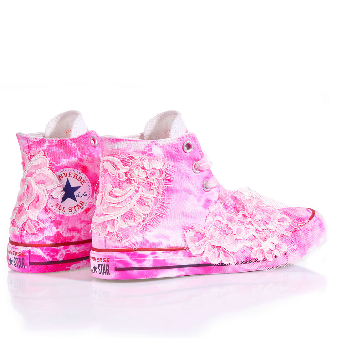 Converse Lace Pink Mode