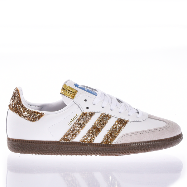 Adidas Samba Glitter Gold