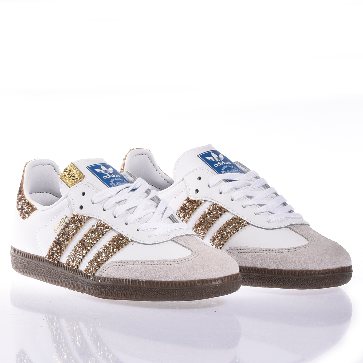 Adidas Samba Glitter Gold