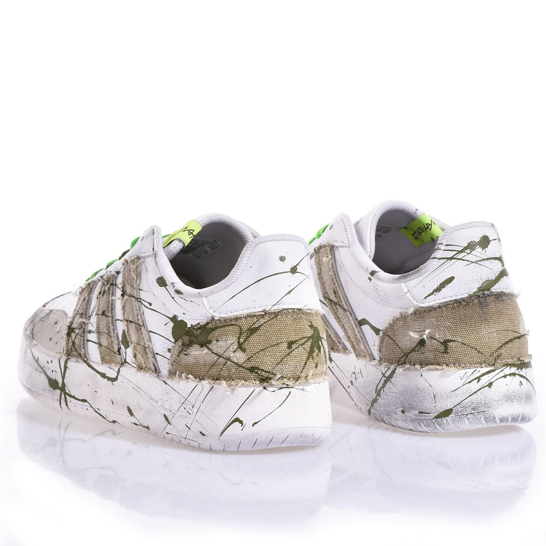 Adidas Barreda Green Paint
