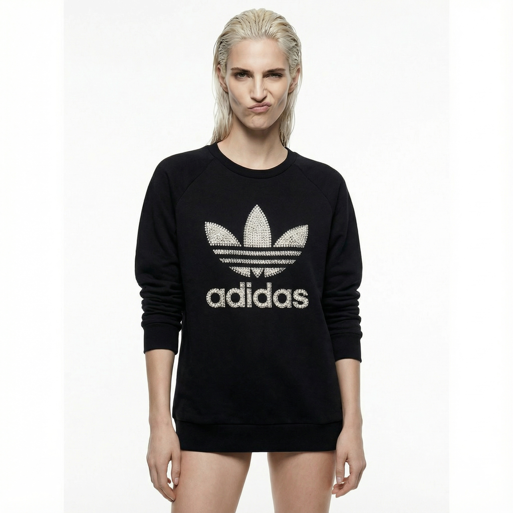 adidas Originals Sweatshirt, Women's, Size: Small, Black