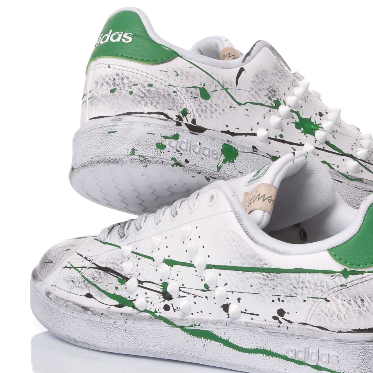 Adidas Green Paint Advantage Borchie, Special