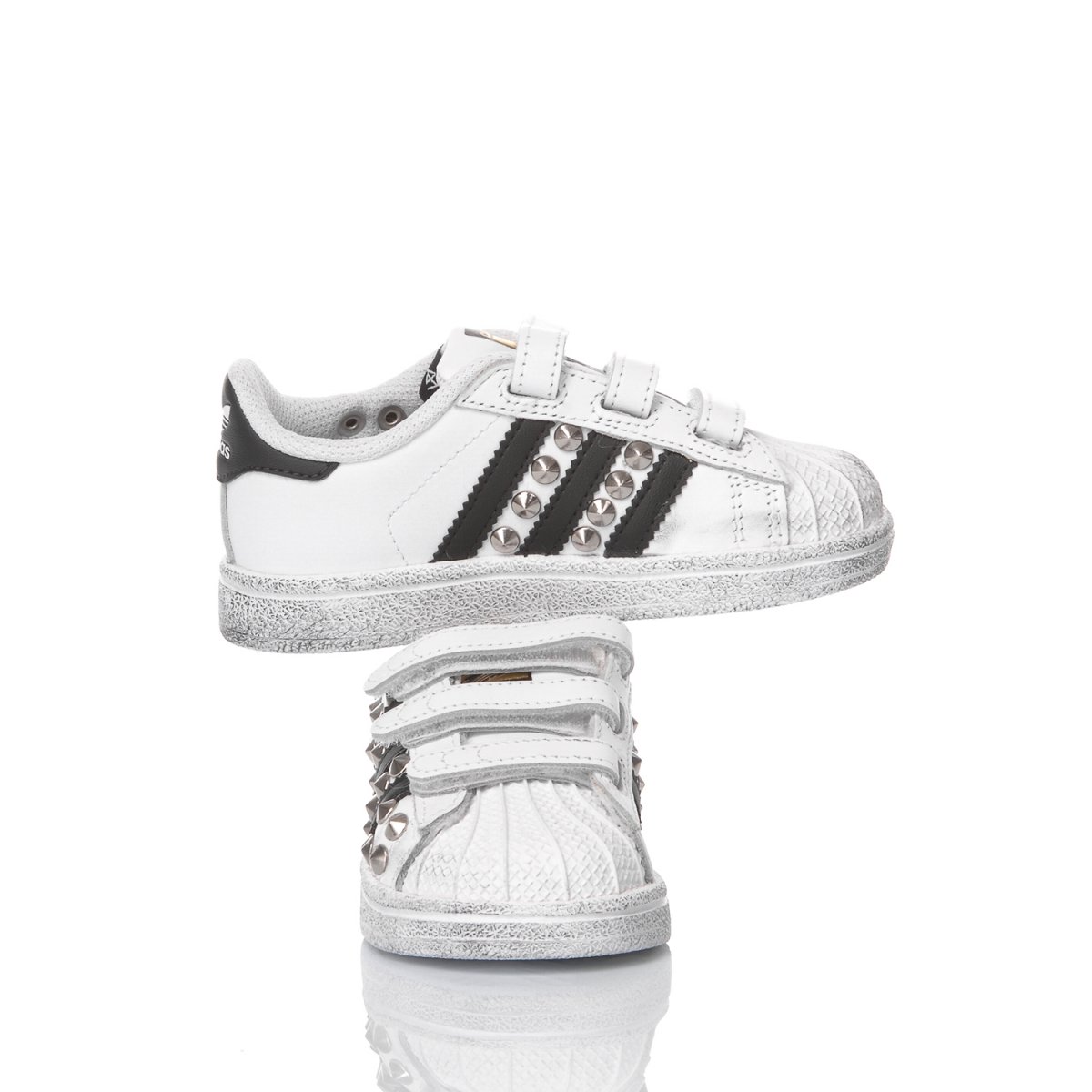 Adidas Superstar Baby London Silver Superstar Borchie