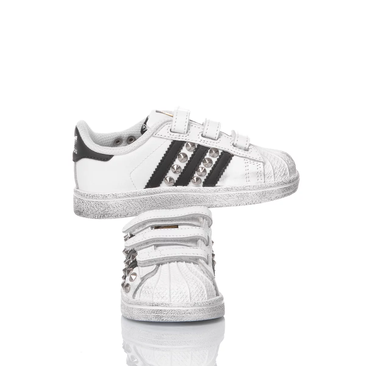 Adidas Superstar Baby London Silver Superstar ćwieki