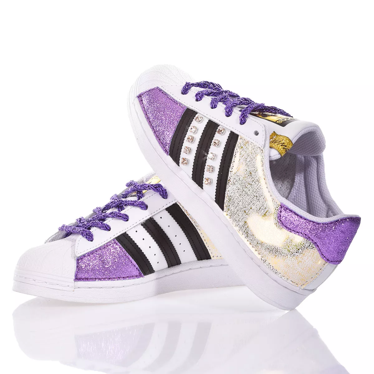 Adidas Superstar Purple Rain Superstar Glitter