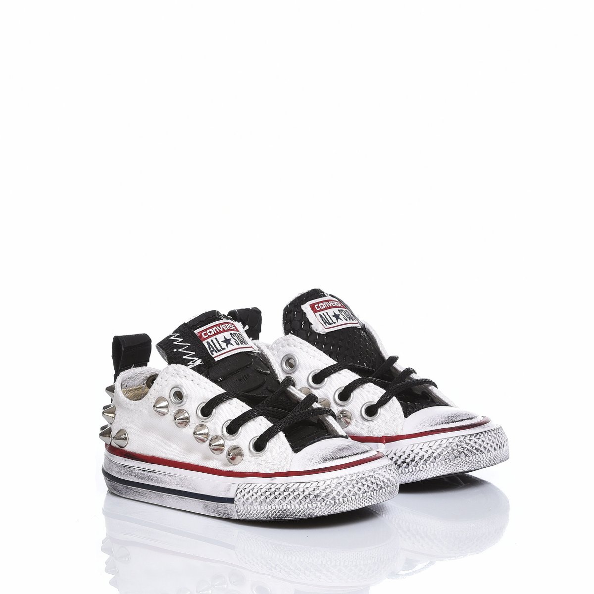 Converse Baby Black Spike Ox Chuck Taylor Ox Animalier, Borchie, Special