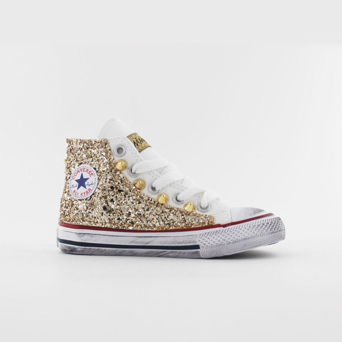 gold converse for babies