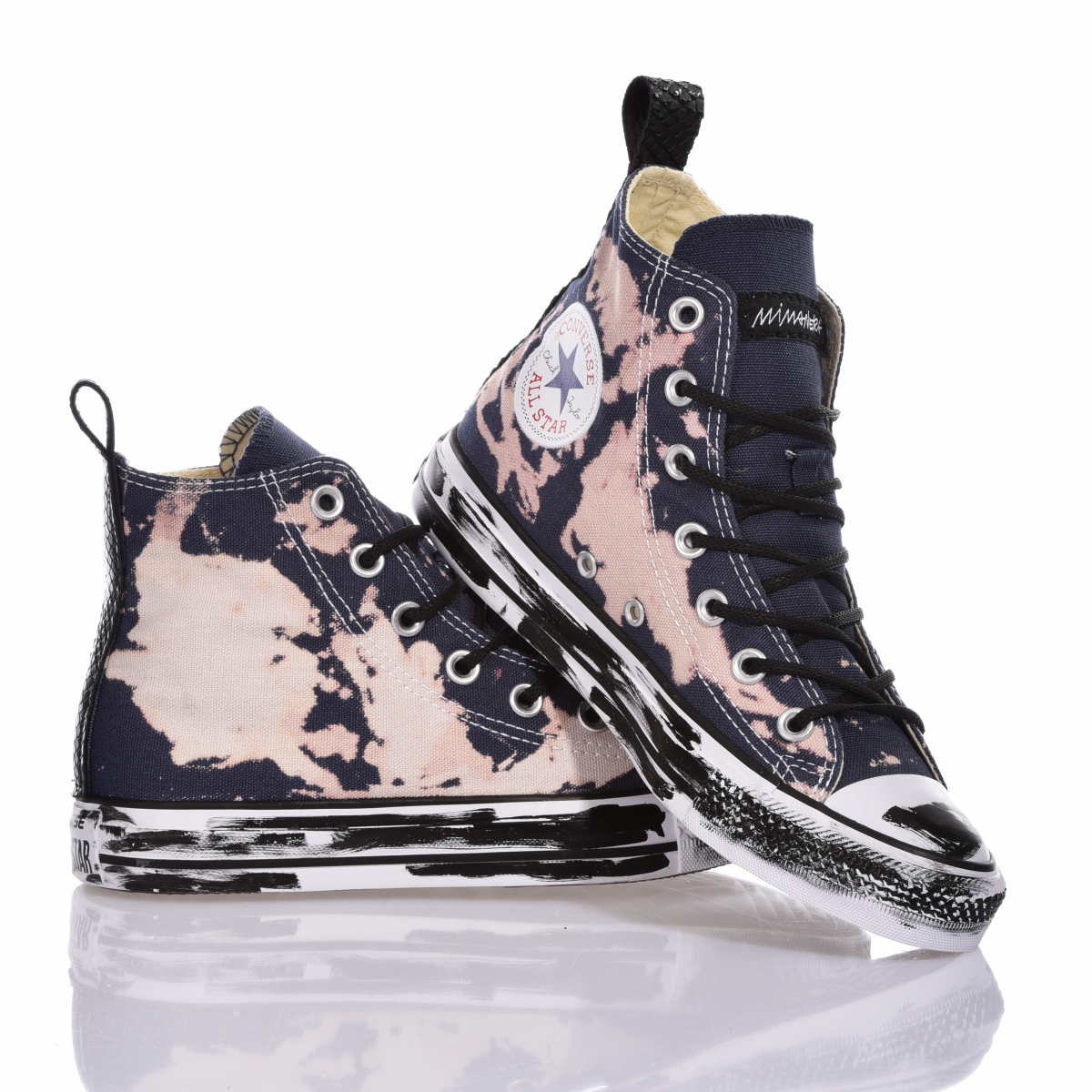 Converse Bleached Navy Chuck Taylor Hi Special