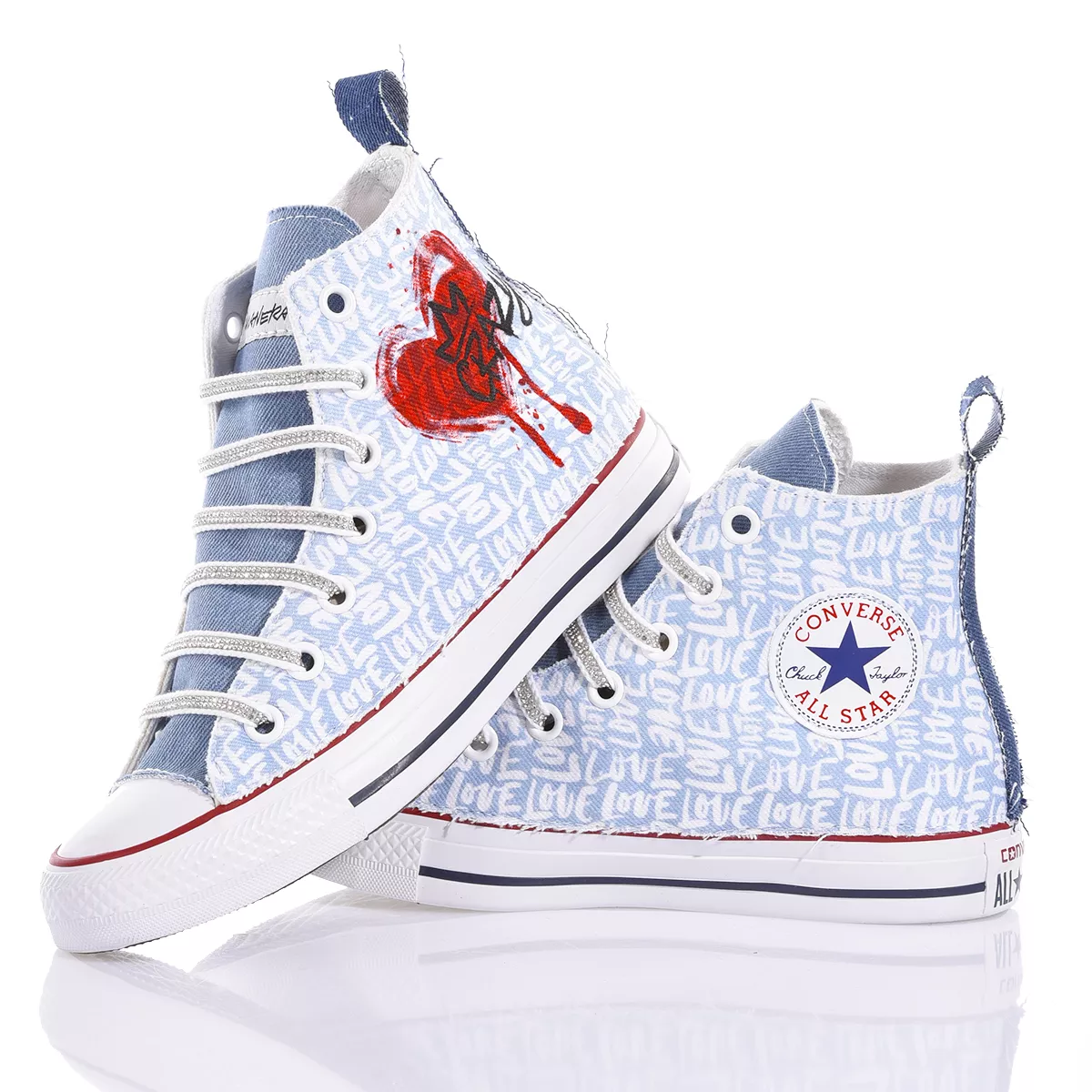 Converse Crazy Love Chuck Taylor High Top Painted, Special