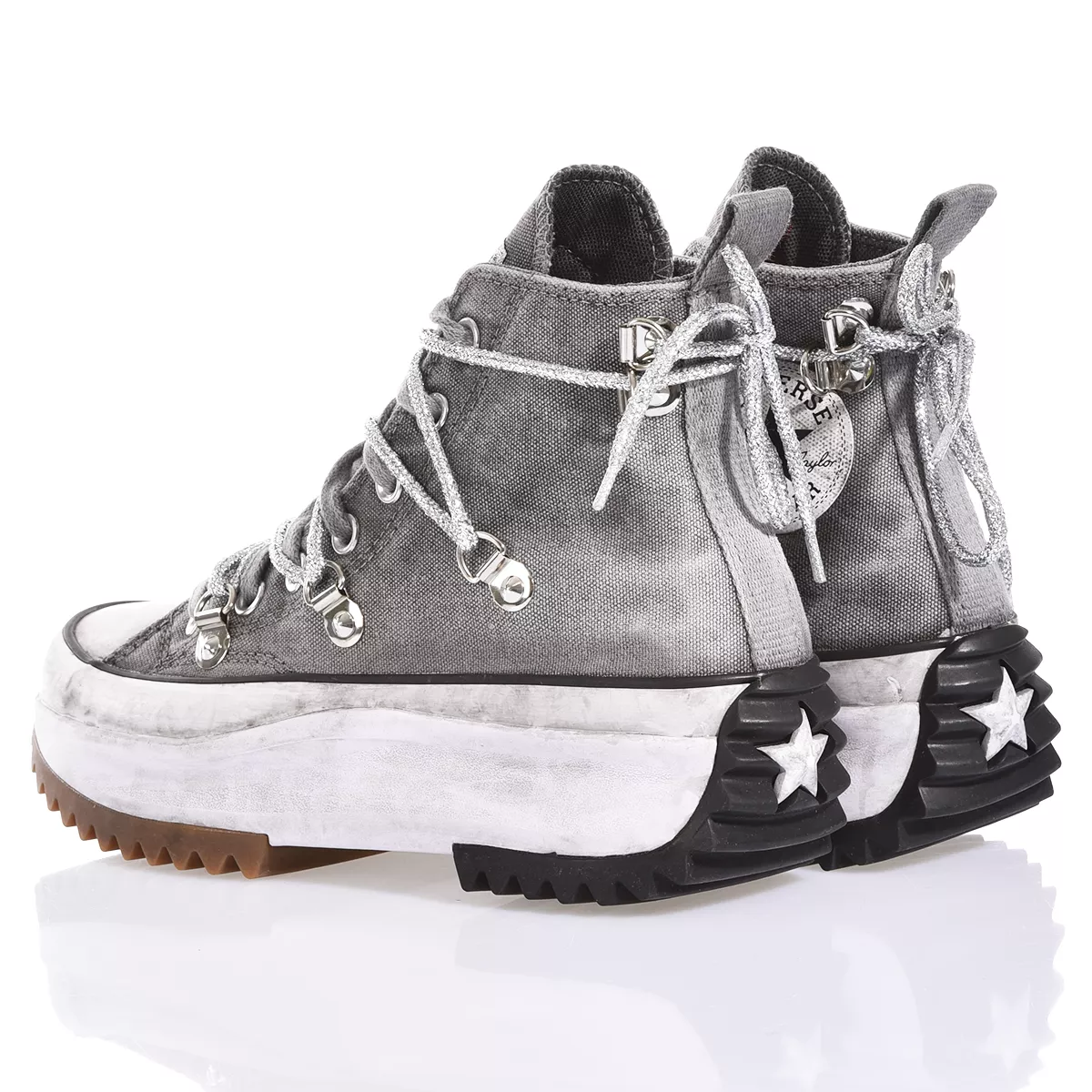 Converse Hike Run Limited Overlaces Plateforme Paillettes