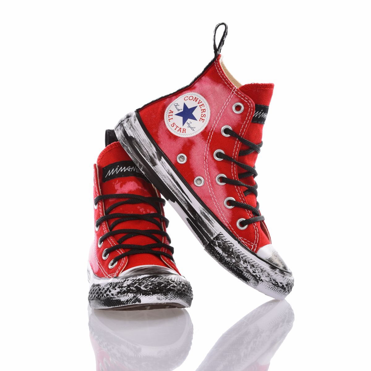 Converse Junior Bleached Red Chuck Taylor Hi Special