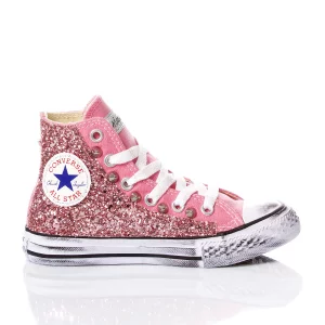 Converse Junior Glitter Pink