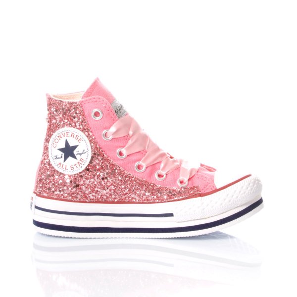 Converse Platform Junior Glitter Pink converse